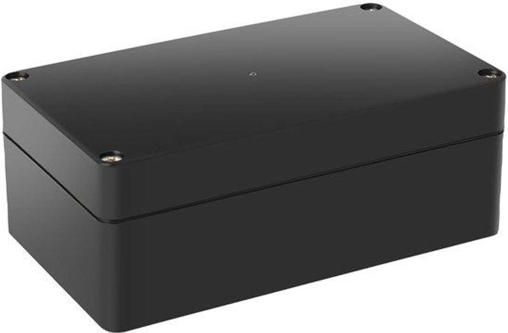 Elektronikgehäuse aus hochfestem Kunststoff, Wasserdicht bis IP67, Abmessungen 157 x 90 x 60 mm, für die Elektrotechnik und Elektronikfachmarkt