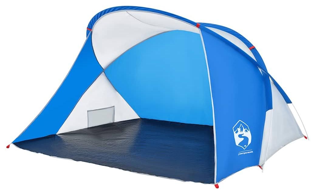 vidaXL Strandzelt 2 Personen Azurblau Pop-Up Wasserdicht Produktbild 