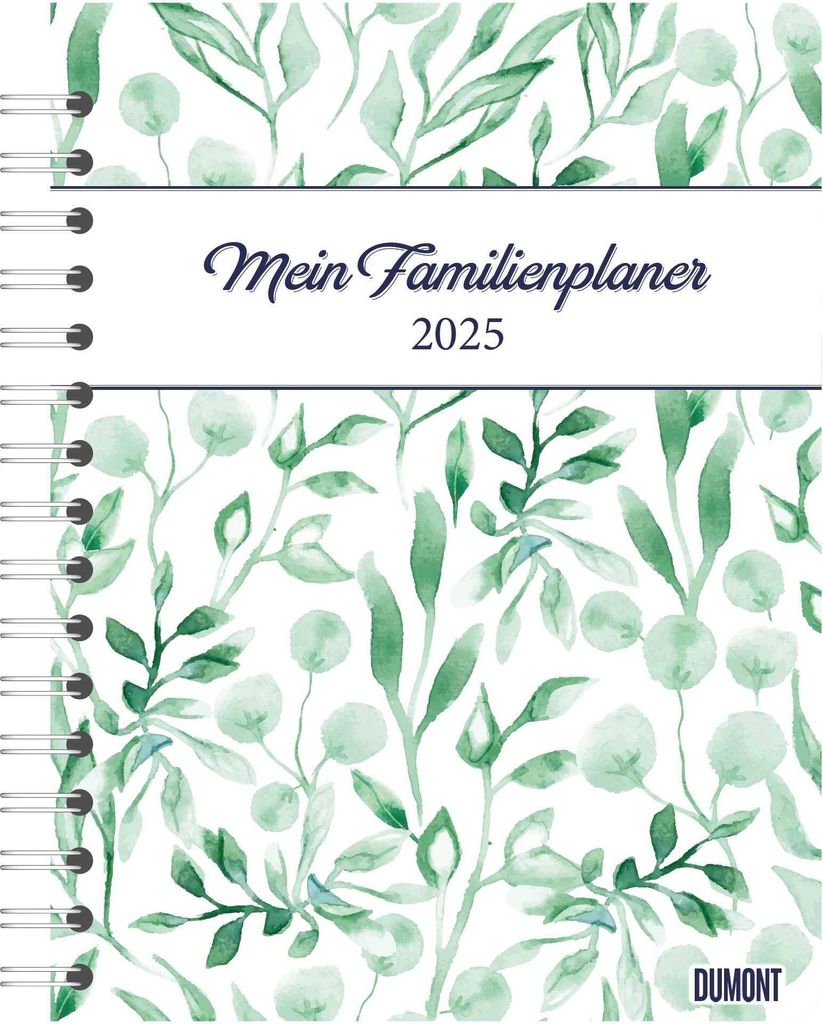Familienplaner-Buch Pattern 2025 - Diary - Buchkalender - Produktbild 1
