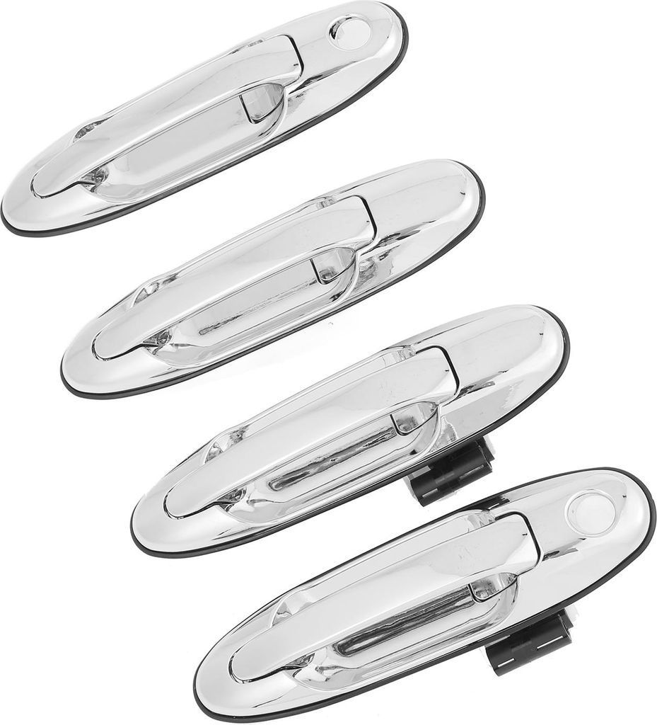 4PCS Auto-Außentürgriffe 69220-60071 Silber Ersatz für Land Cruiser Base 1998-2007