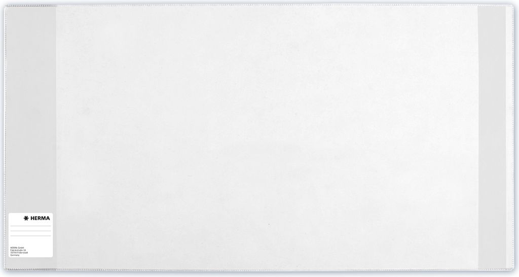 Buchschoner PP mit Lasche transparent 270 x 540mm Packung Produktbild 