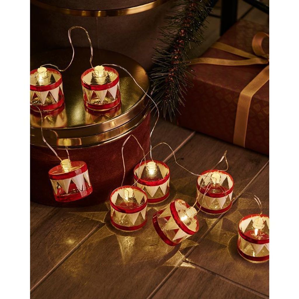 Sirius Home Elly, Weihnachtsbaumschmuck, Rot, Transparent, AA, 40 mm