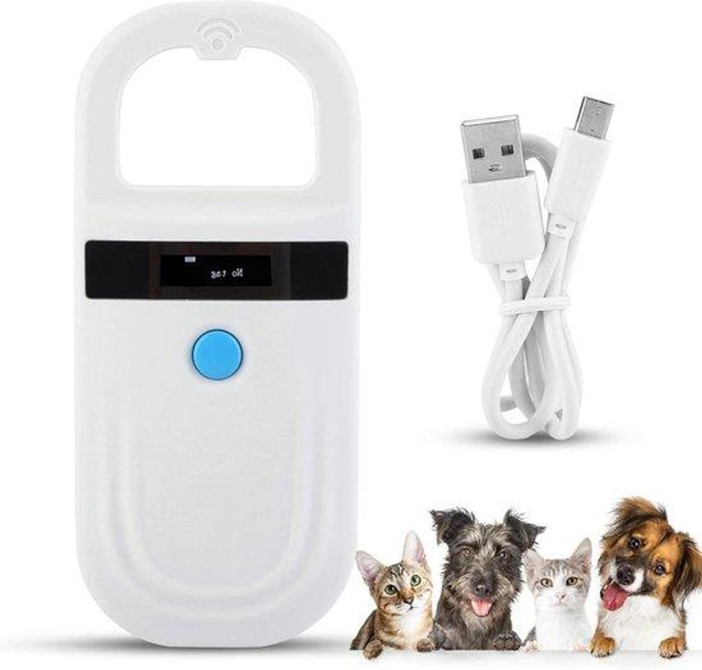 Oplaadbare Temperatuurmeting Honden En Katten Scanner Microchip-lezer ID-scanner