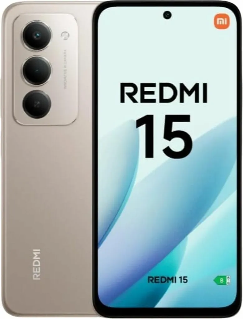 Téléphone portable Xiaomi Redmi 15 128 Go performant pour le multitâche