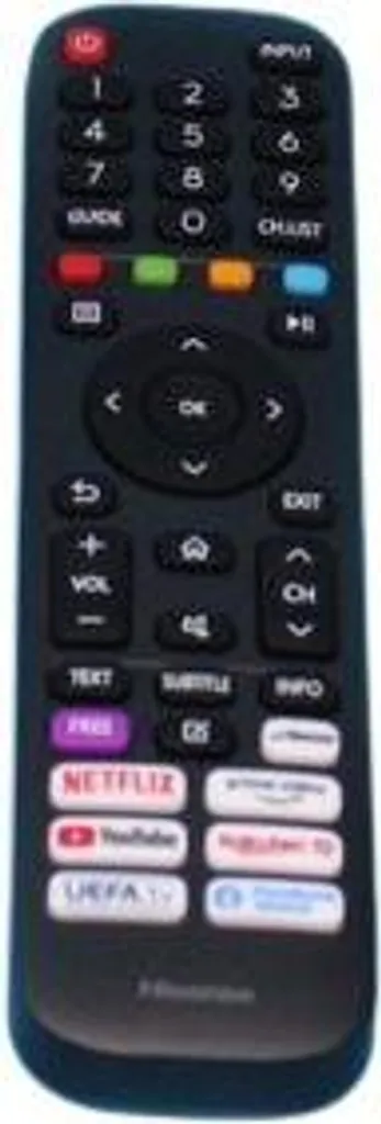 Piloter votre Smart TV avec la télécommande Hisense EN2AH30H Noire