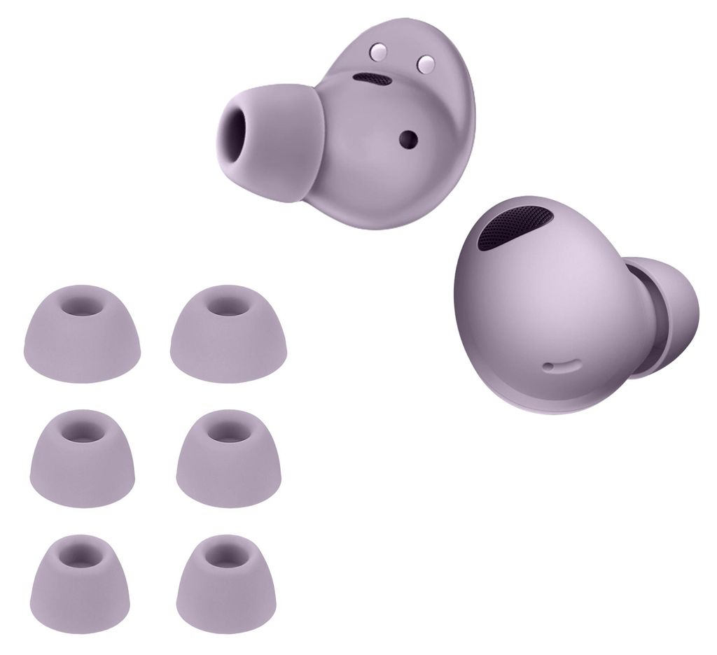 kwmobile 6x Polster kompatibel mit Samsung Galaxy Buds 2 Produktbild 