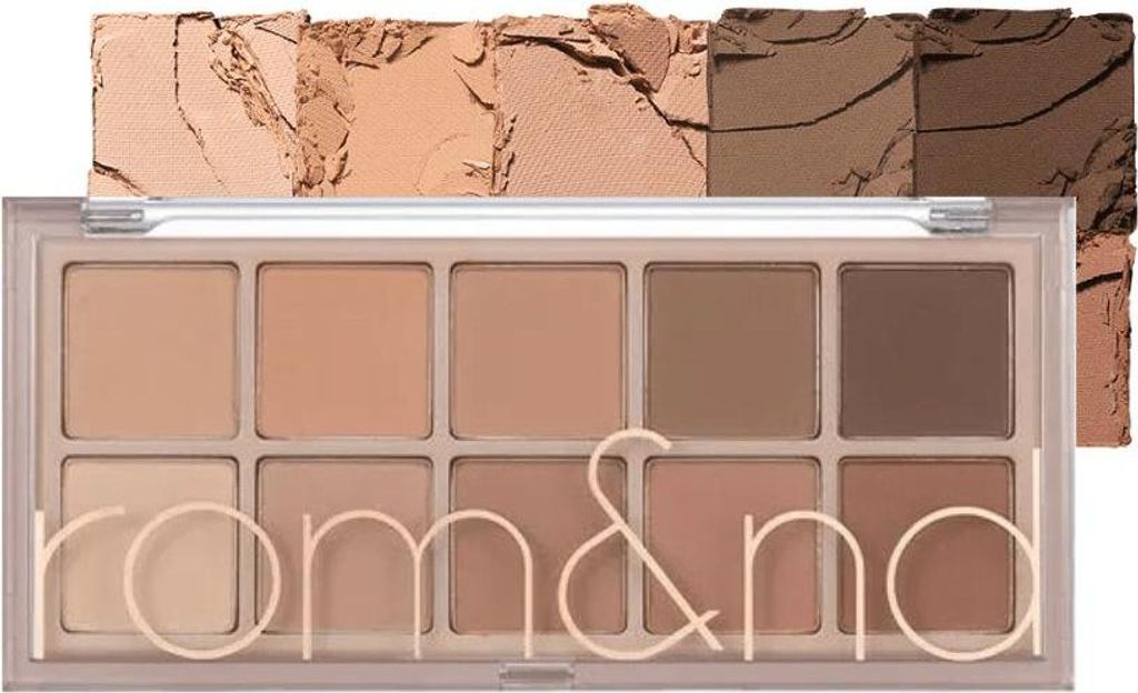 rom&nd Better Than Palette 05 Shade & shadow Garden 8 g - beige und braune Lidschattenpalette