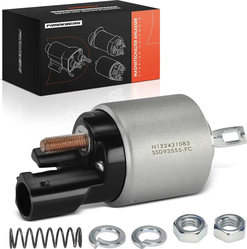 Solénoïde Démarreur Haute Performance pour VW Golf 5 et Skoda Octavia 2