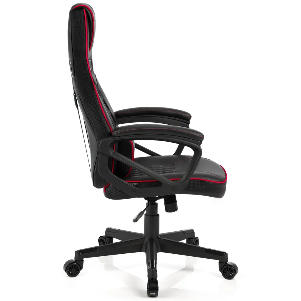 Sedia da Gioco SENSE7 Knight | Ergonomia FlowTech™ Nero-Rosso | 120kg - 14