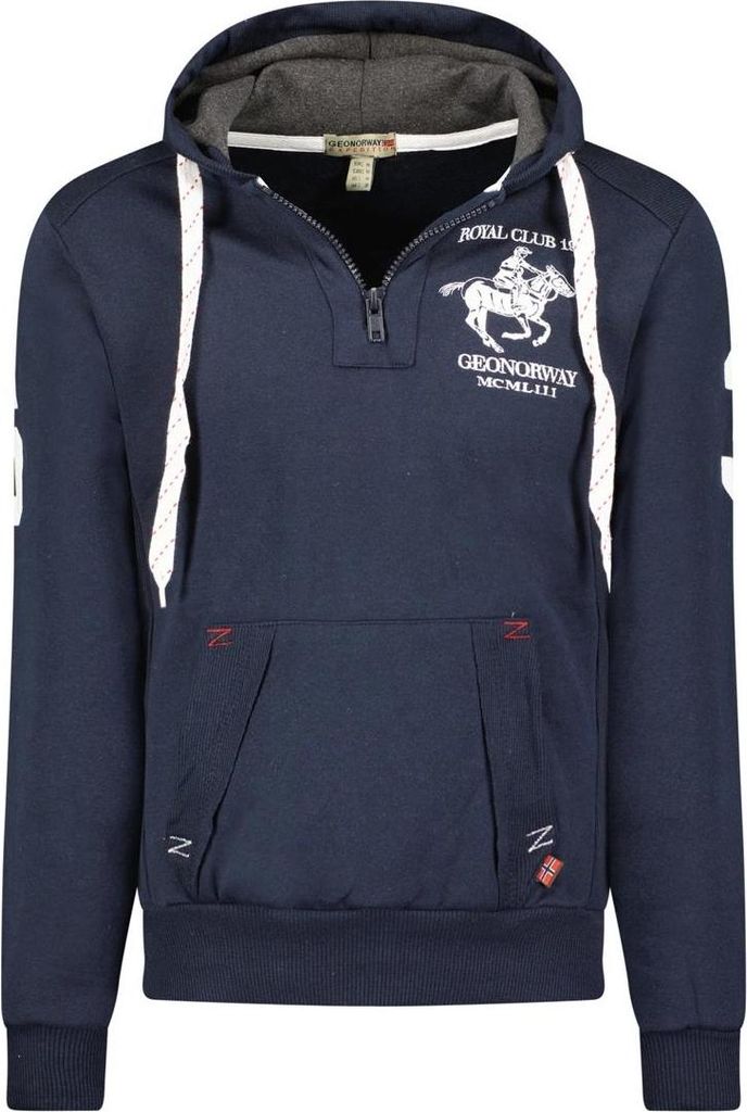 Geographical Norway Herren Bluse Marine WW4783H/GNO-Navy Grösse S