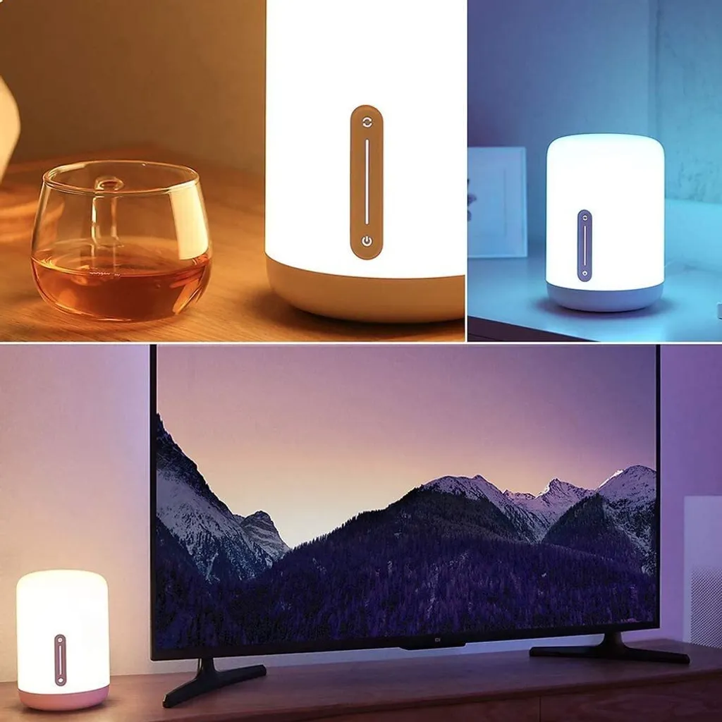 Xiaomi Mi Bedside Lamp 2 : Lampe LED à Intensité Variable Couleurs - 24