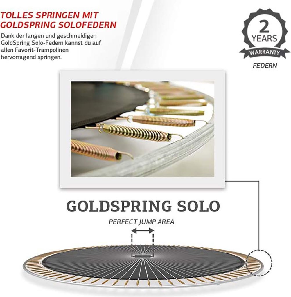 BERG Trampolin Rechteckig 330 cm Ultim Favorit InGround Produktbild 3