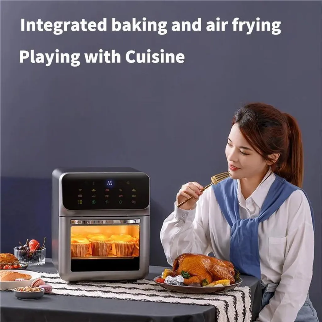Friteuse à air chaud 10L Tactile - Four Compact Multifonction Sain - 5