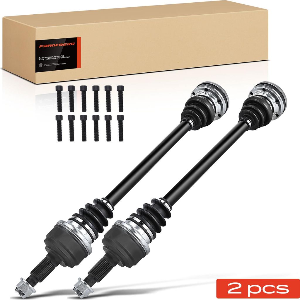 Frankberg 2x Antriebswelle Hinten für VW Touareg 7L6 7L7 7LA 2002-2010 Porsche Cayenne 9PA