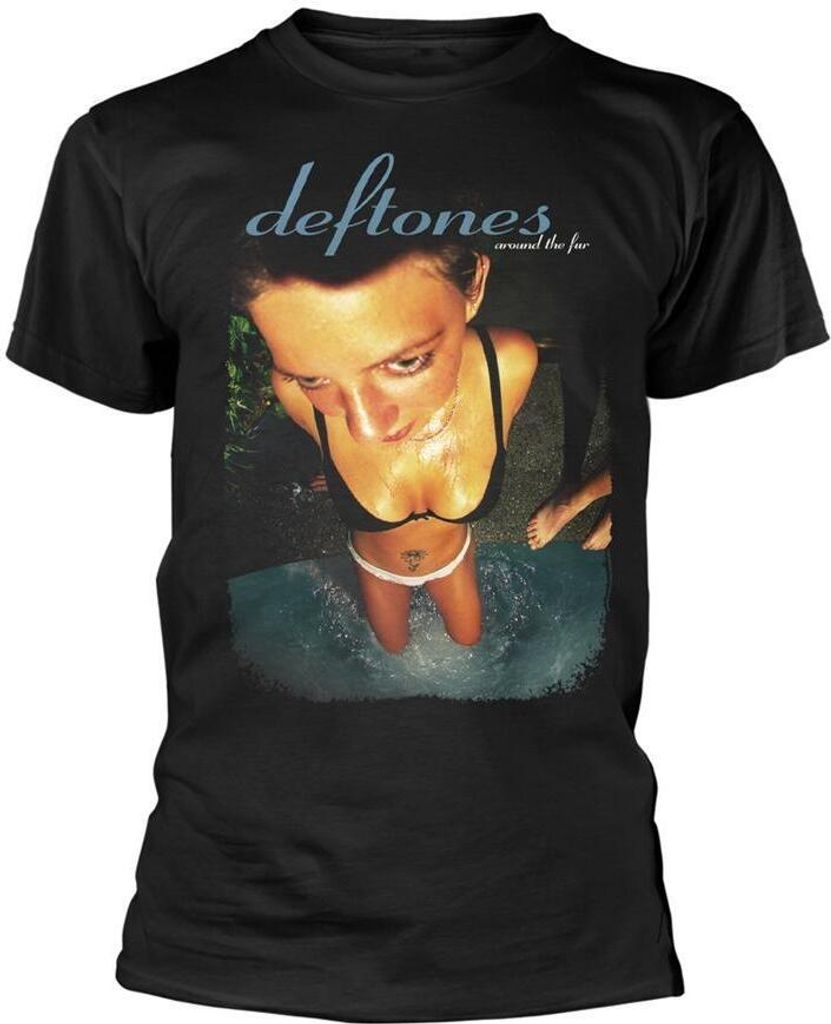 Deftones - "Around The Fur 2022" T-Shirt für Herren/Damen Uni PH939 (XL) (Schwarz)