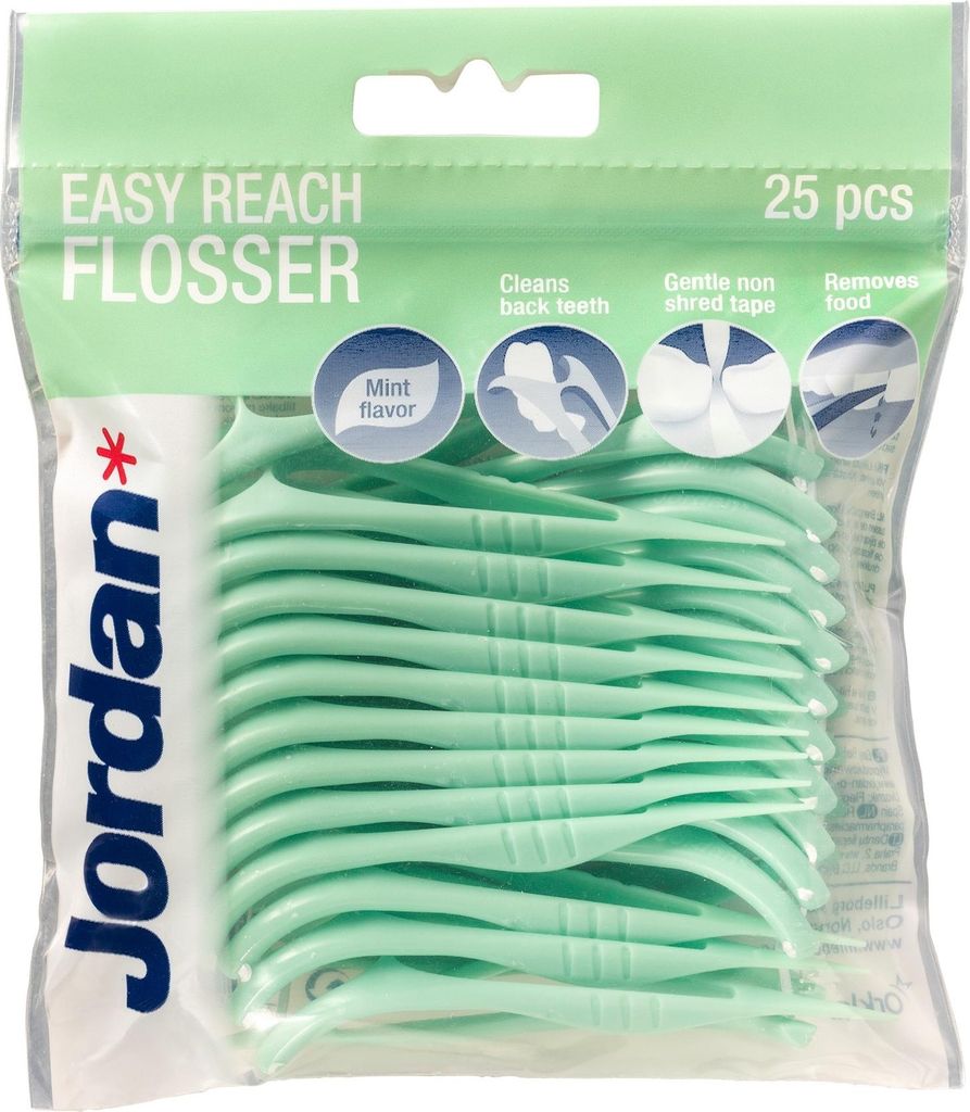 JORDAN EASY REACH FLOSSER 8X24 /grüner Zahnstocher/ 2616 Produktbild 