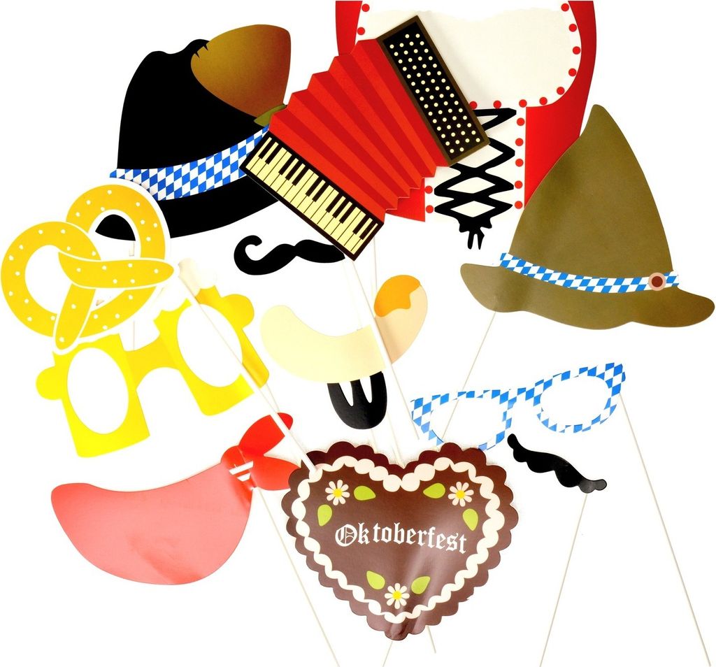 Foto-Props Oktober Fest 12-tlg.