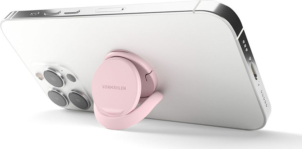 VONMAHLEN, Handy Ringhalter Backflip Allroundo Magnetisch, Rosa