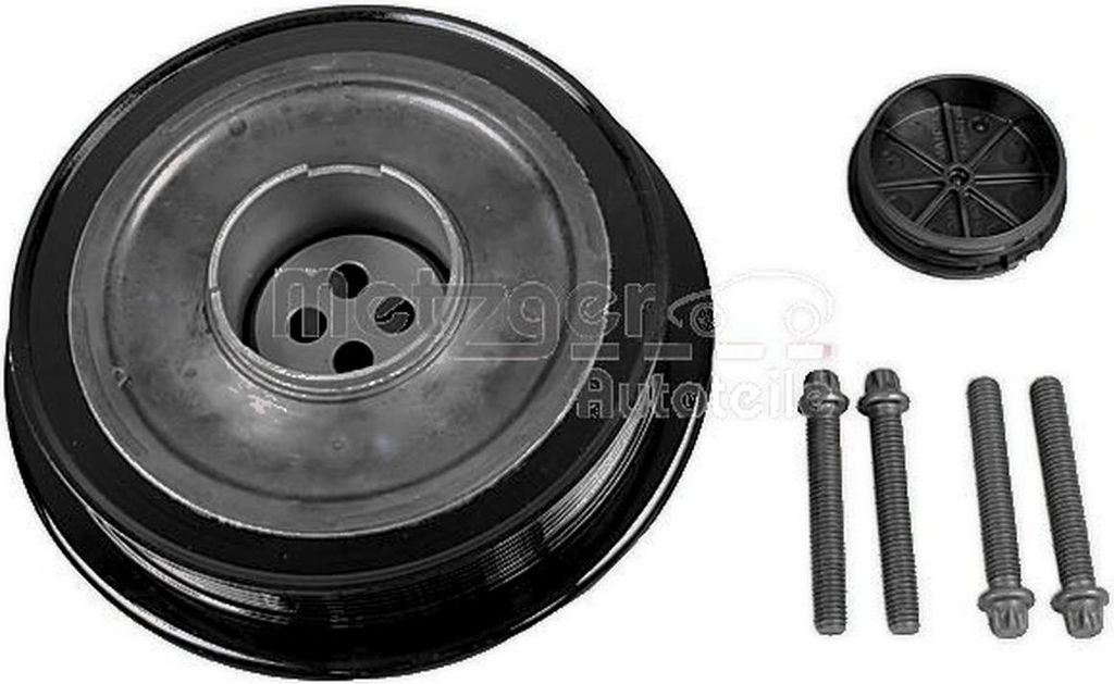 METZGER 6400093 Riemenscheibe Kurbelwelle für BMW 5 Touring (F11) 6-Rippen