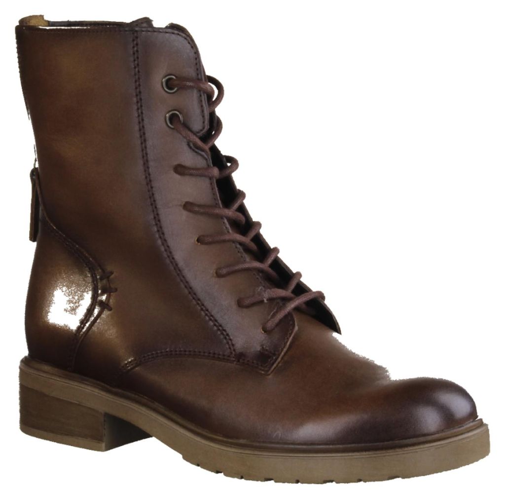 Gabor 801002002 Schnürstiefelette, Boots, Damen, Leder, Produktbild 