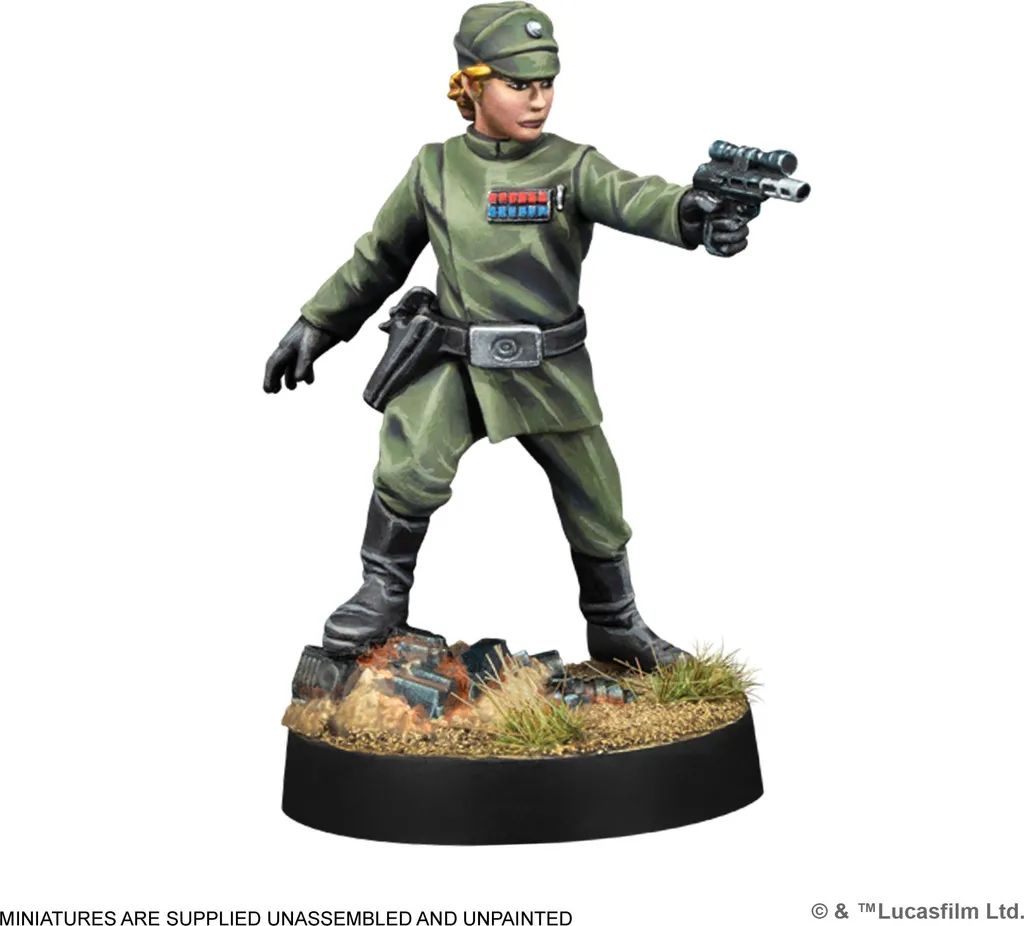 Figurine Star Wars Legion Extension Officier et Agent de Combat - 4