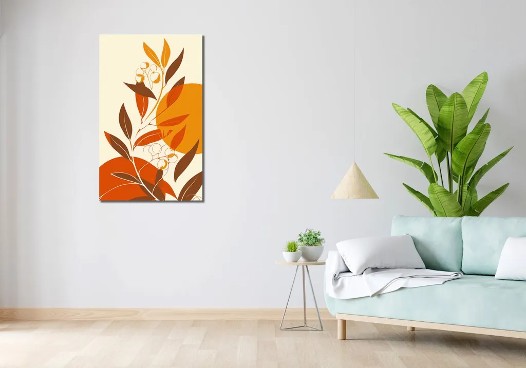 Image murale Douce brise automnale 60x100 cm - Solution déco mur vide