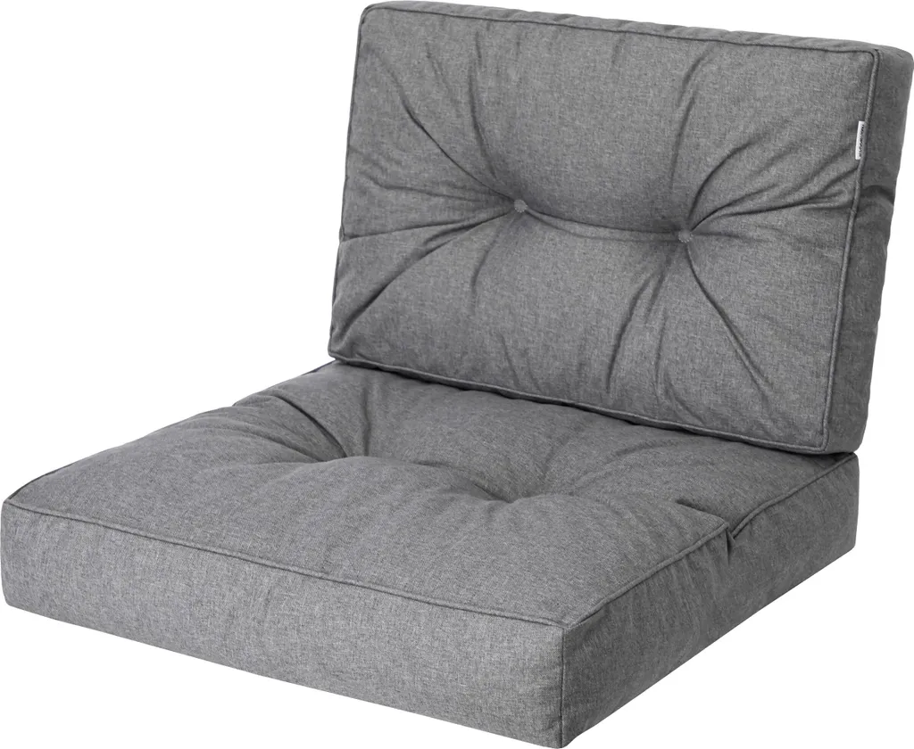 Set de coussins d'assise et dossier pour fauteuil de jardin - Modèle Kaja