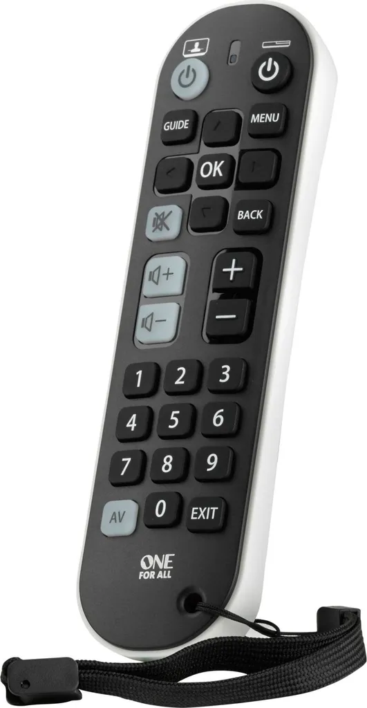 Télécommande Universelle Zapper Plus avec Grosses Touches One For All