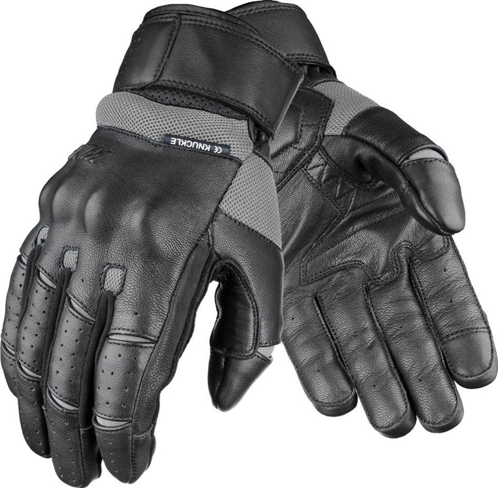 Wolf Leder Motorradhandschuhe Tw60 Gusto Grau M