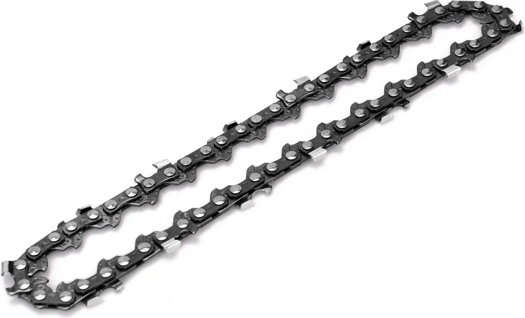 Accessoire de rechange : Chaîne de tronçonneuse 10 cm en acier gris