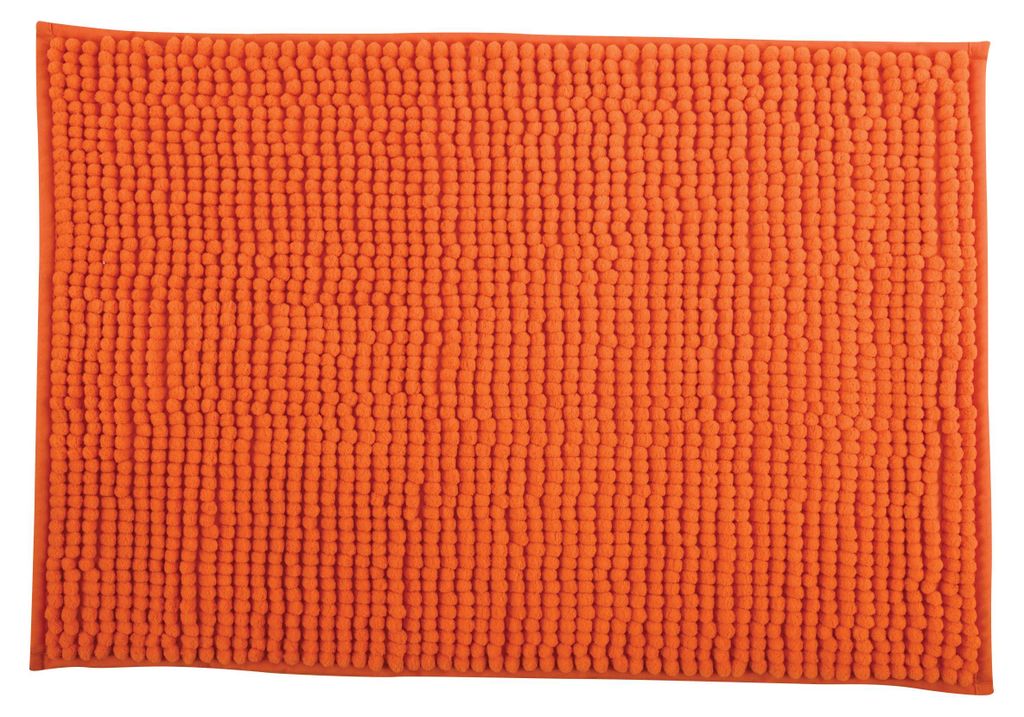 Podlahová rohož do kúpeľne – oranžová – 60 x 90 cm Obrázok produktu 