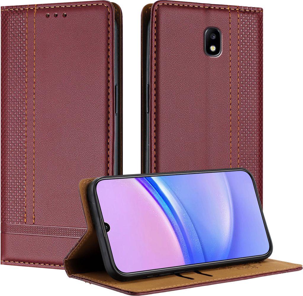 Handyhülle für Samsung Galaxy J5 2017 Leder Flip Klappbare Produktbild 