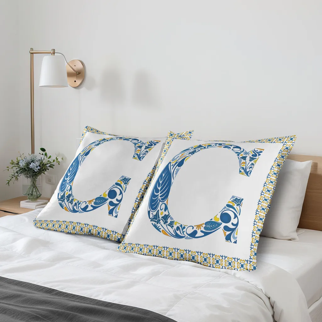 Federe 80x80 Cultura Portoghese Lettera C - Emozioni di Viaggio