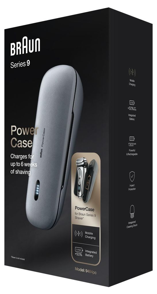 Braun Lade-Etui Series 8 & 9 Rasierzubehör Rasierer Produktbild 