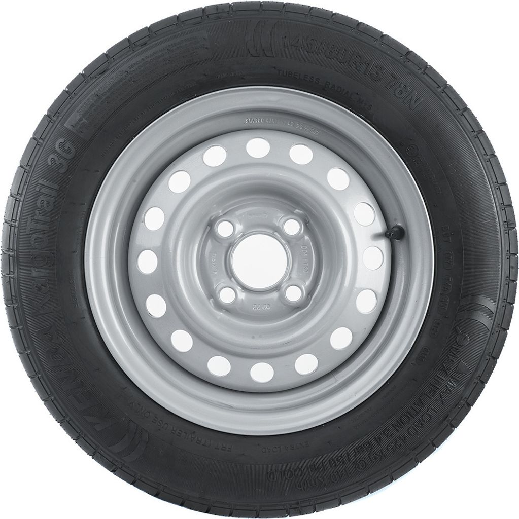 Anhänger Komplettrad 13 Zoll 145/80 4x100 Kenda Produktbild 