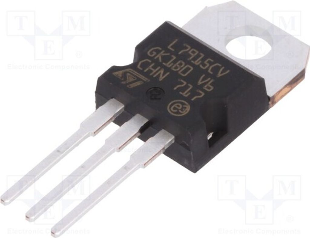 1x IC: Spannungsstabilisator Linie,geregelt(nein) -15V 1,5A THT L7915CV-DG Ungere