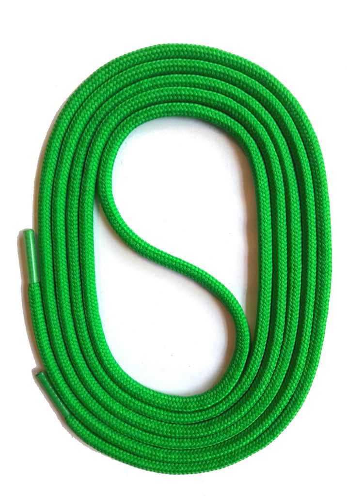 SNORS Schnürsenkel rund - GRÜN - 3mm - 150cm
