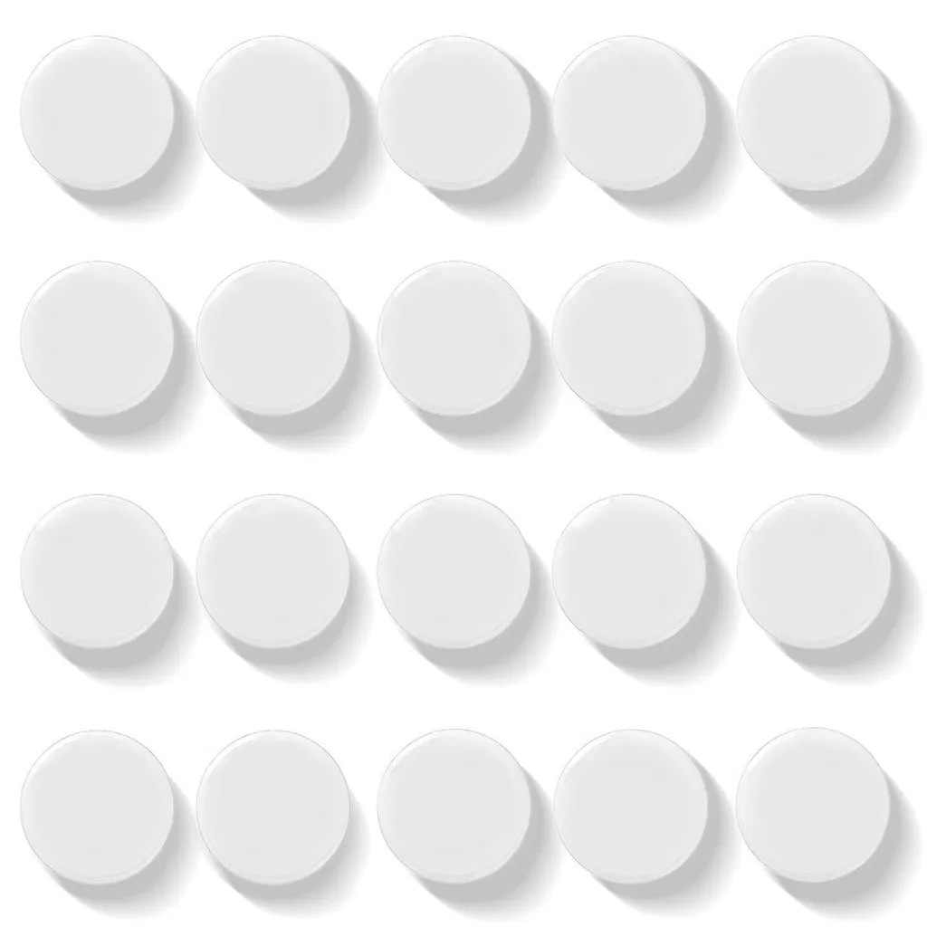 Aimants ronds décoratifs pour réfrigérateur et tableaux magnétiques x20