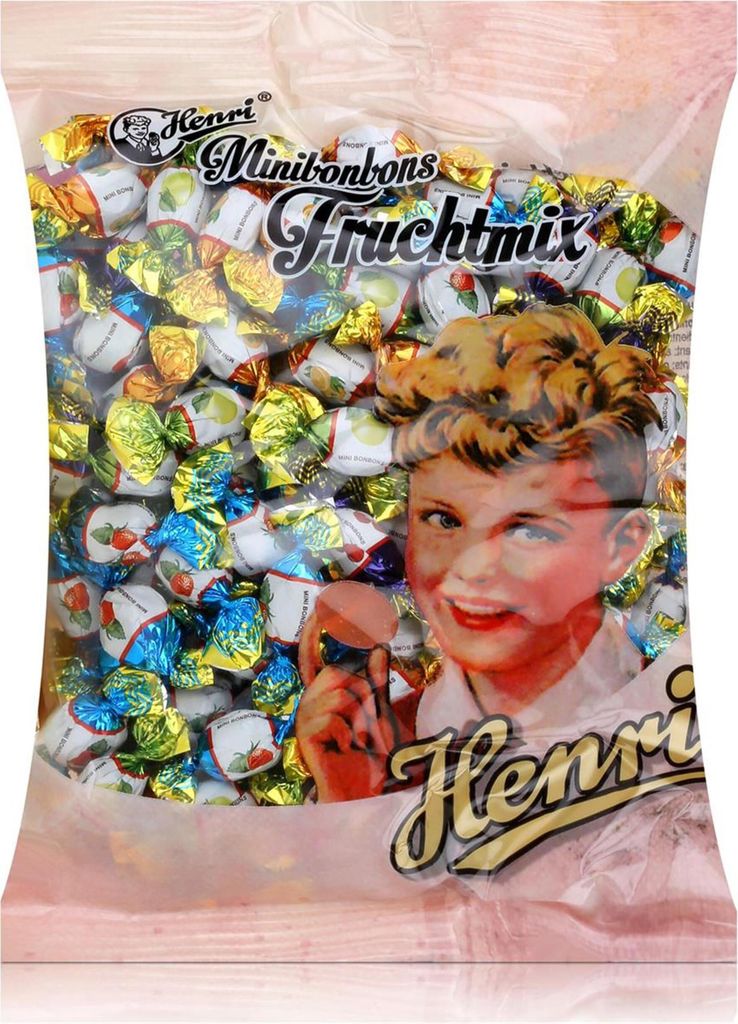 Henri Minibonbons Fruchtmix 250g - Die Nascherei für zwischendurch