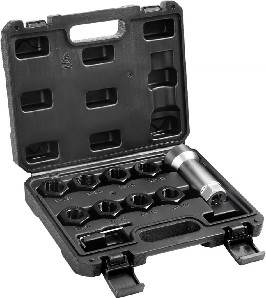 Set 10 Frese Filettatura M20 M22 M24 UNF - Utensili Professionali CNC
