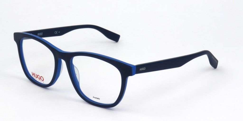 Hugo HG 0318 Matt blue 52/17/145 Uni Brillen