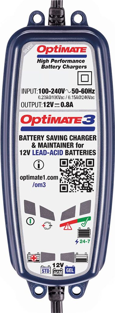 OPTIMATE OPTIMATE 3 (TM430), 12V, 0,8A, 7-stufiges Produktbild 5