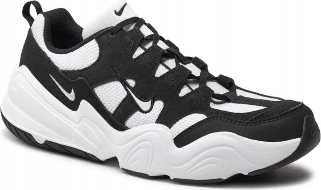 Nike Tech Hera - Herren Chunky Schuhe Schwarz-Weiß FJ9532-101 , EU 41 US 8