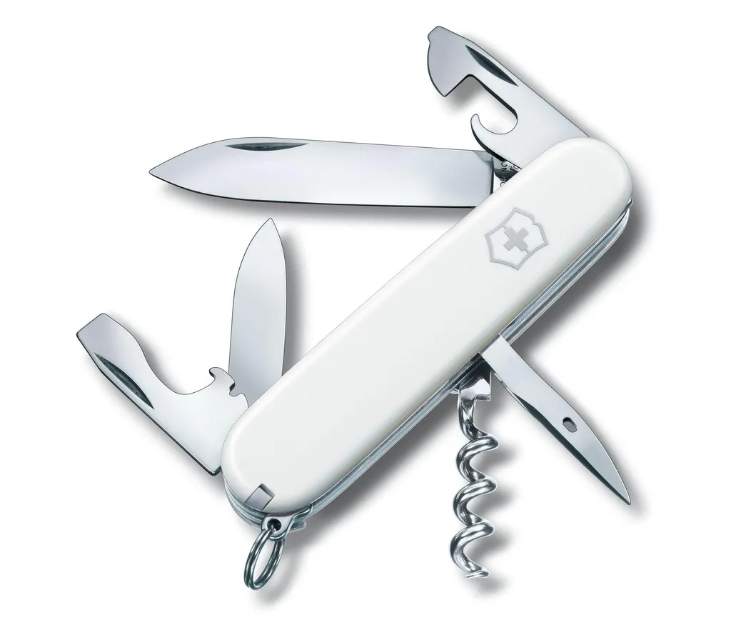 Couteau suisse Victorinox Spartan blanc idéal camping et pique-nique