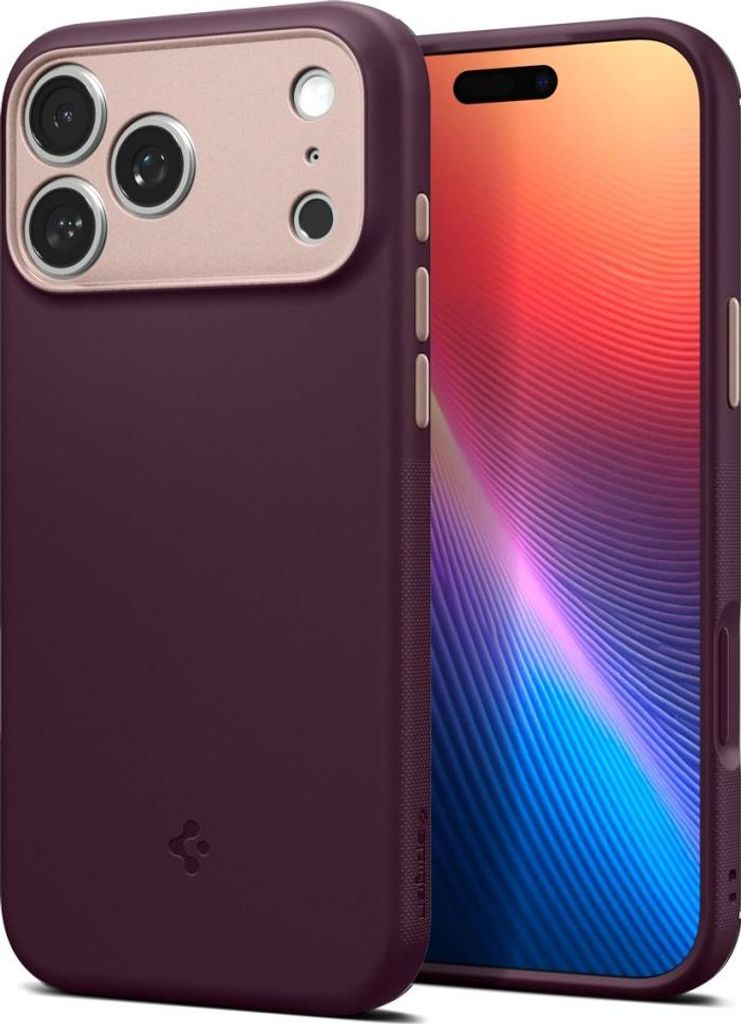 Etui Spigen Nano Pop Mag MagSafe do iPhone 17 Pro Max burgund