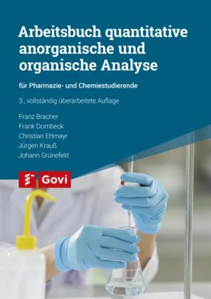 Arbeitsbuch quantitative Analyse - Manuel d'exercices chimie minérale - 3