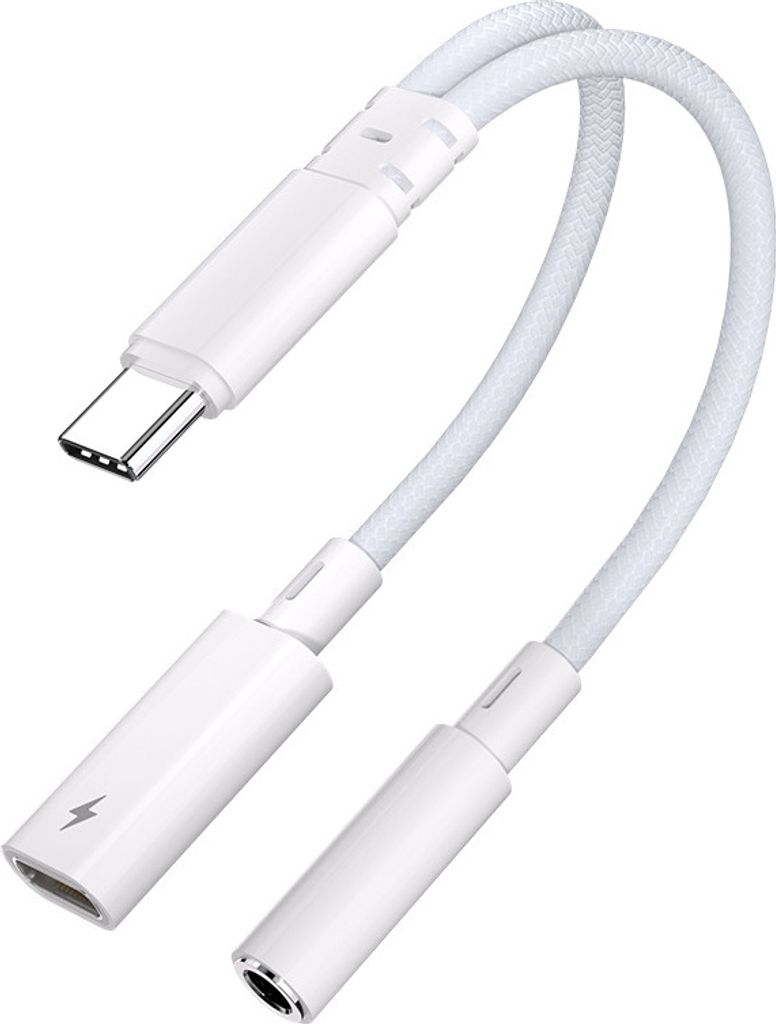 INF AA10-B2P15 USB-C auf 3,5-mm-Adapter mit PD-Ladung Produktbild 