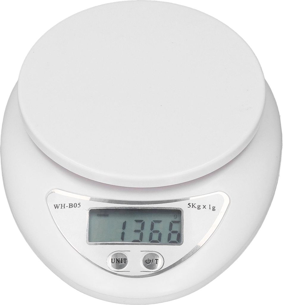 Digitale Küchenwaage 5kg hohe Genauigkeit digitale LCD-Anzeige kleine Lebensmittelwaage für Gewichtsverlust Backen Kochen