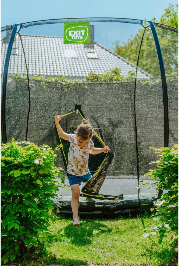 EXIT Silhouette Bodentrampolin ø366cm mit Sicherheitsnetz - Produktbild 7