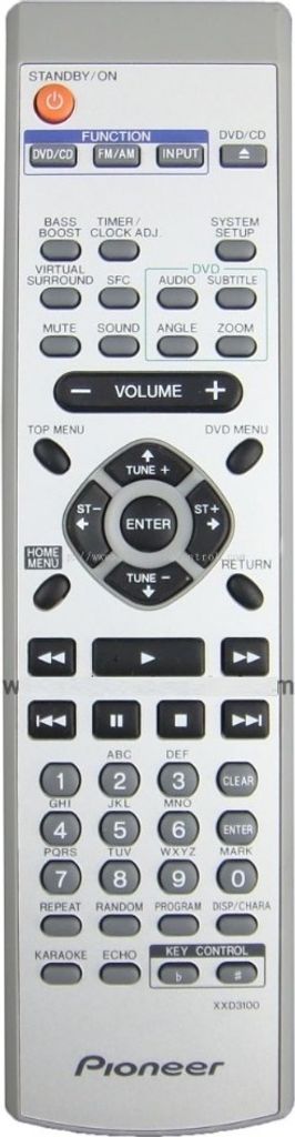 Originale Pioneer Fernbedienung XXD3100